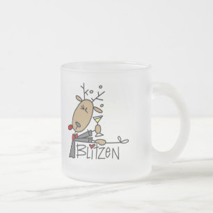 Blitzen Ren-T - Shirts und Geschenke Mattglastasse