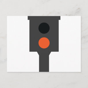 Blitzer-Symbol Postkarte