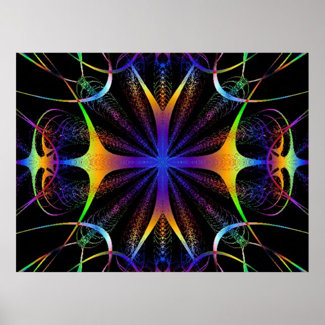 Blitzerdruck Poster (Vorne)