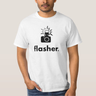 Blitzgeber-Fotograf-Kamera T-Shirt