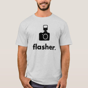Blitzgeber-Fotograf-Kamera T-Shirt