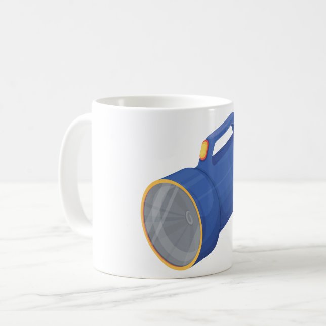 Blitzlicht Kaffeetasse (Vorderseite Links)