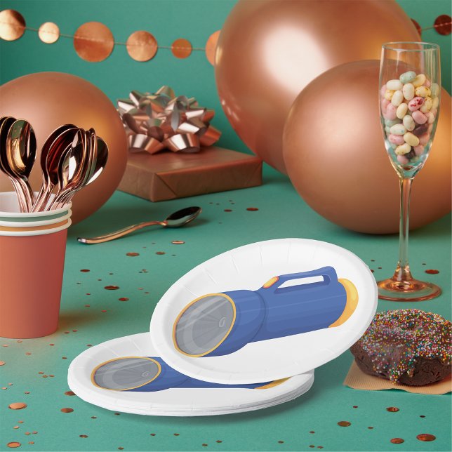 Blitzlicht Pappteller (Von Creator hochgeladen)