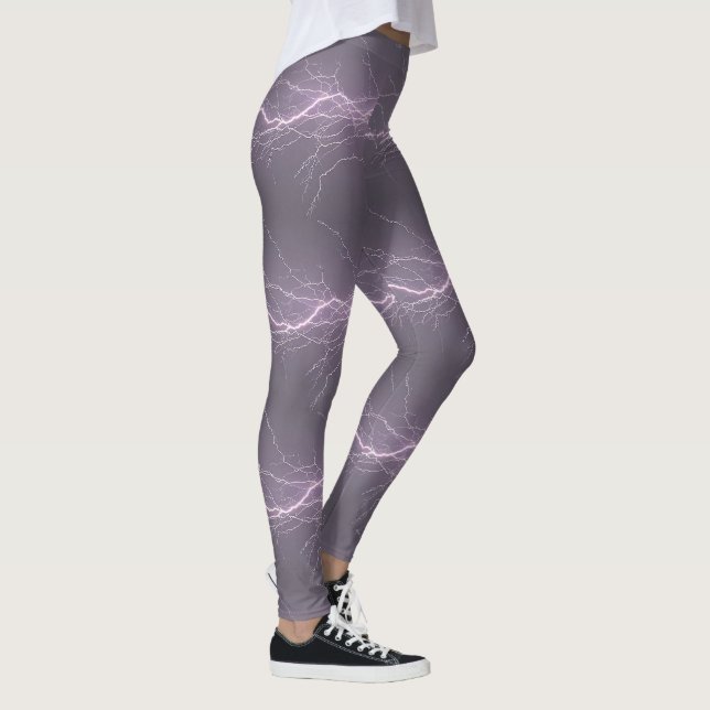 Blitzmuster-Leggings Leggings (Rechts)