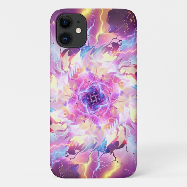 Blitzschlag Case-Mate iPhone Hülle (Rückseite)