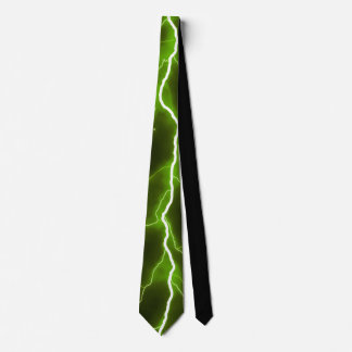 Blitzschlag - Neon Green Neck Tie Krawatte