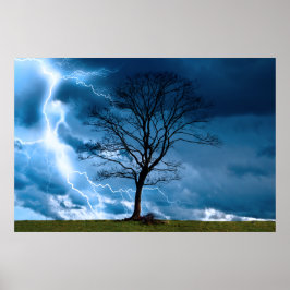 Blitzschlag Poster