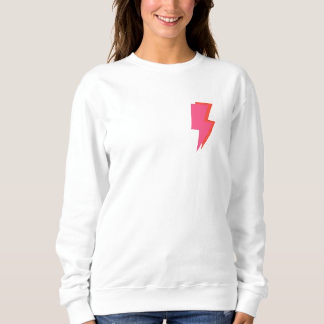 Blitzschlag Sweatshirt (Vorderseite)