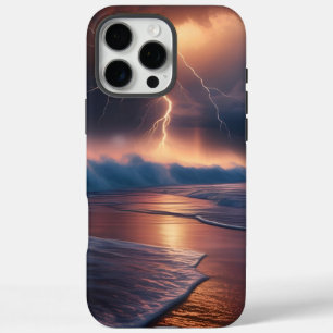 Blitzschlagstrand zwei iPhone 16 pro max hülle