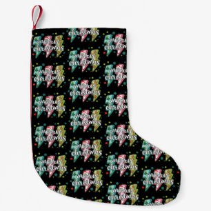 Blitzschneller Frohe Weihnachten Preppy Coquette W Kleiner Weihnachtsstrumpf