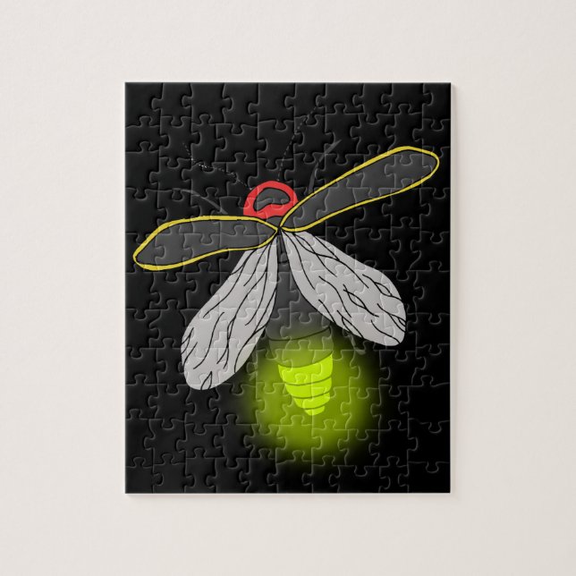 Blitzwanzenflug beleuchtet puzzle (Vertikal)