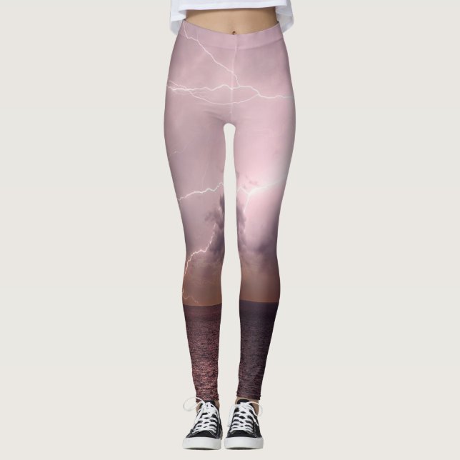 Blitzwelle Leggings (Vorderseite)