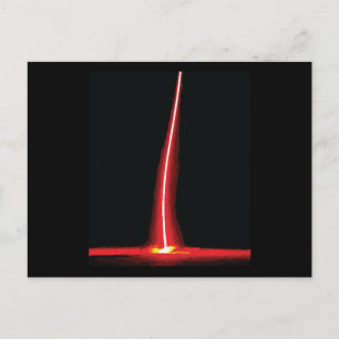 Blitzwetterlicht Postkarte