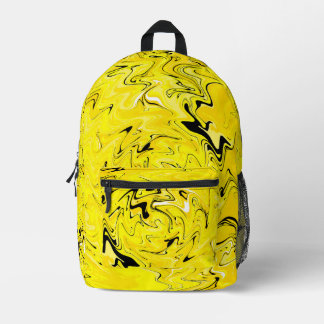 Blitzwirbelkunst Bedruckter Rucksack
