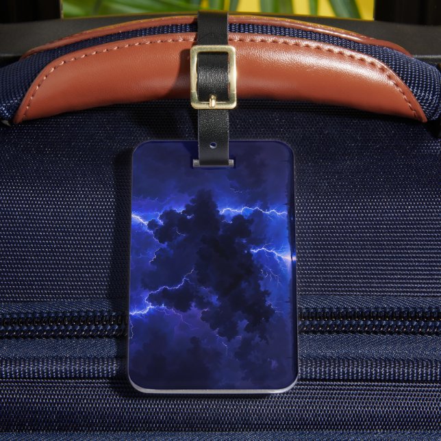 Blitzwolke Gepäckanhänger (Vorderseite Insitu 2)