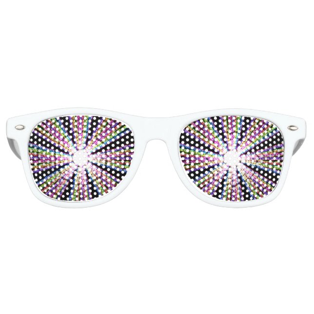 Blitzzoom-Sonnenbrille Partybrille (Vorderseite)