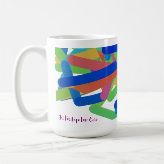 Blize Kunst von G CDKL5 Kaffeemaschine Tasse (Links)