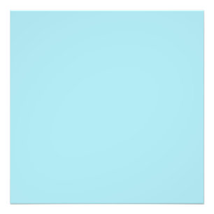 Blizzard Blau (feste Farbe) Fotodruck