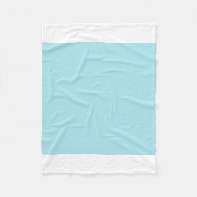 Blizzard Blue Fleecedecke (Vorderseite)