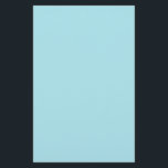 Blizzard Blue Solid Color Briefpapier<br><div class="desc">Blizzard Blue Solid Color</div>