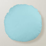 Blizzard Blue Solid Color Rundes Kissen<br><div class="desc">Blizzard Blue Solid Color</div>
