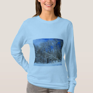 Blizzard Trees Oil T-Shirt