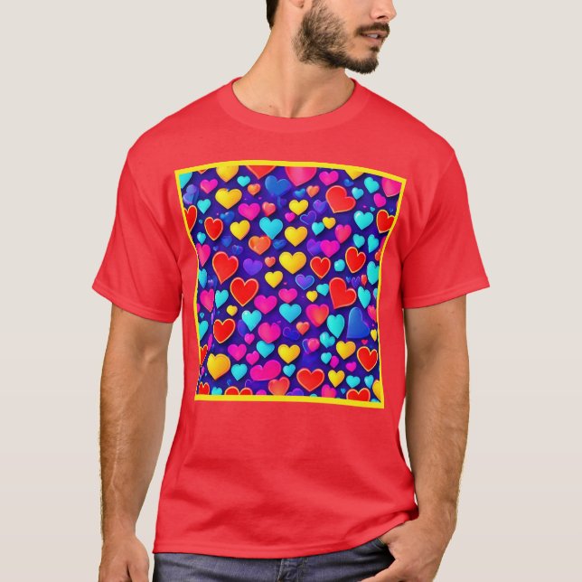 Blizzful Liebe: Chic Hearts enthüllt T-Shirt (Vorderseite)