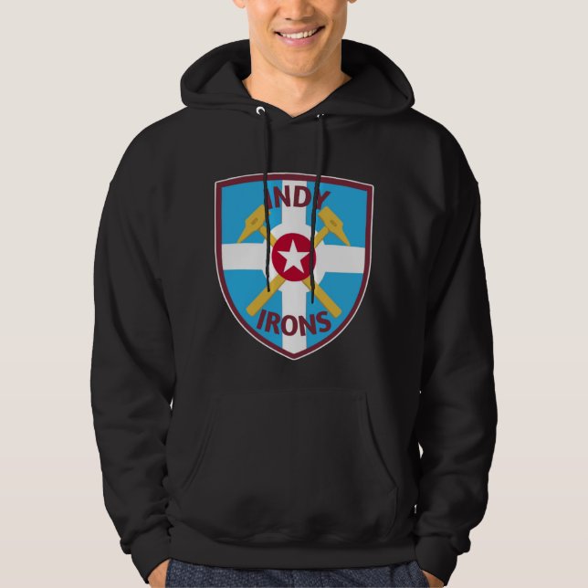 BLK hoodie Indy Irons (Vorderseite)