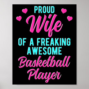 Bll Husnd Phrasedesign Für Sketll Spielerfrau  Poster