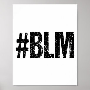 #blm Black Lives Problem Inspirierend Vintage Retr Poster
