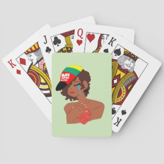 BLM Black Woman's Tears Classic Playing Cards Spielkarten