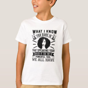 BLM - Deine Wahrheit zu sagen ist mächtig T-Shirt