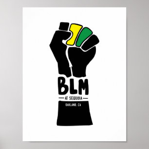 BLM design - 2. platz von Emma Givler Poster