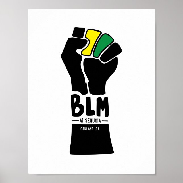 BLM design - 2. platz von Emma Givler Poster (Vorne)