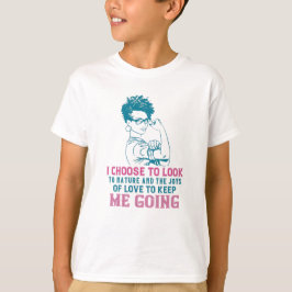 BLM - Liebe und Natur Behielt mich zu gehen T-Shirt