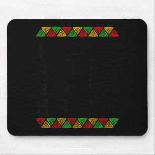 Blm Schwarze Geschichte Ist Amerikanische Geschich Mousepad