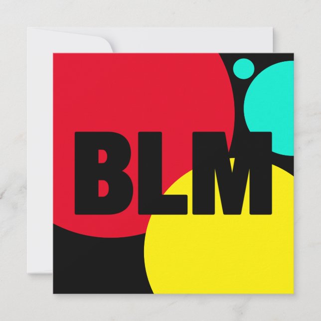 BLM Wir stehen zusammen mit einer benutzerdefinier (Vorderseite)