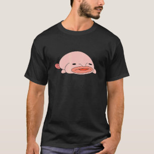 Blobby Bob Blobfisch Spirit Tier Fisch Rosa Blobf T-Shirt