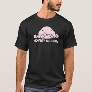 Blobfisch für Frauen Mutter Tiefseefisch Zoo Tier T-Shirt