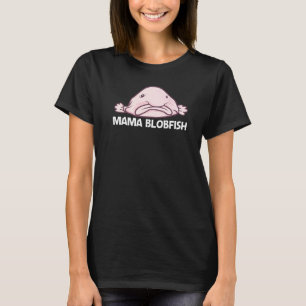 Blobfisch für Frauen Mutter Tiefseefisch Zoo Tier T-Shirt