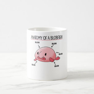 Blobfish-Anatomie Kaffeetasse