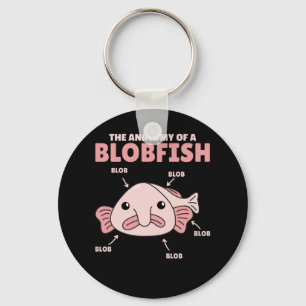 Blobfish-Anatomie Schlüsselanhänger