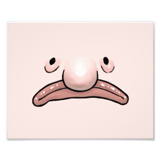 Blobfish Evolution Poster