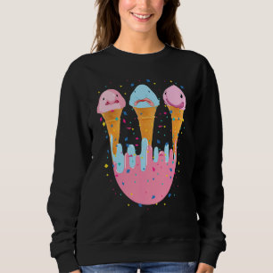 Blobfish Ice Cream Ugly Blogs Fisch Sweatshirt