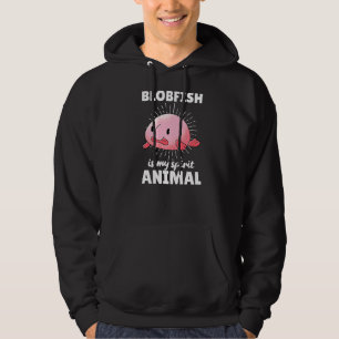 Blobfish ist mein Geist, der aus Tierfressern best Hoodie