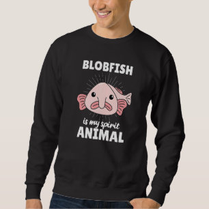 Blobfish ist mein Geist, der Tiere frischer Hummer Sweatshirt