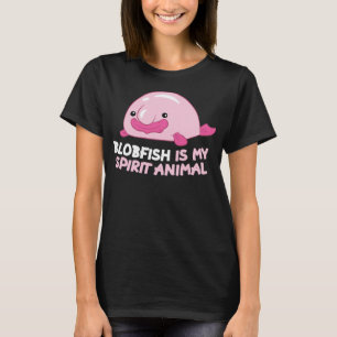 Blobfish ist mein Geist, Tier Funny Blobfish Meme T-Shirt