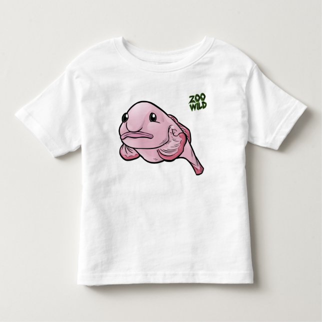Blobfish Kleinkind T-shirt (Vorderseite)