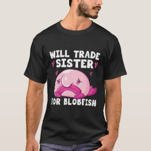 Blobfish Kostüm - Ugly Blob Fish Face - Funny Blo T-Shirt