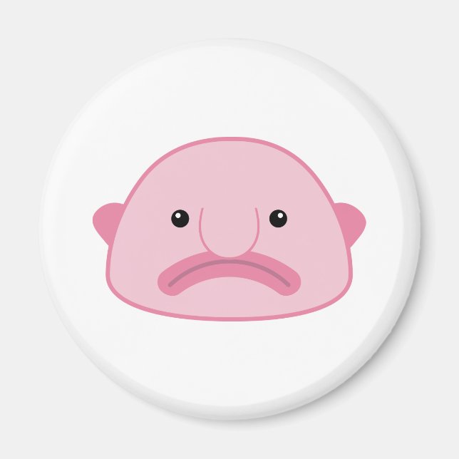 Blobfish Kühlschrankmagnet Magnet (Vorne)
